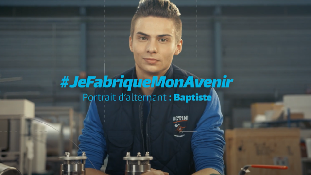 Portrait de Baptiste, alternant en Maintenance